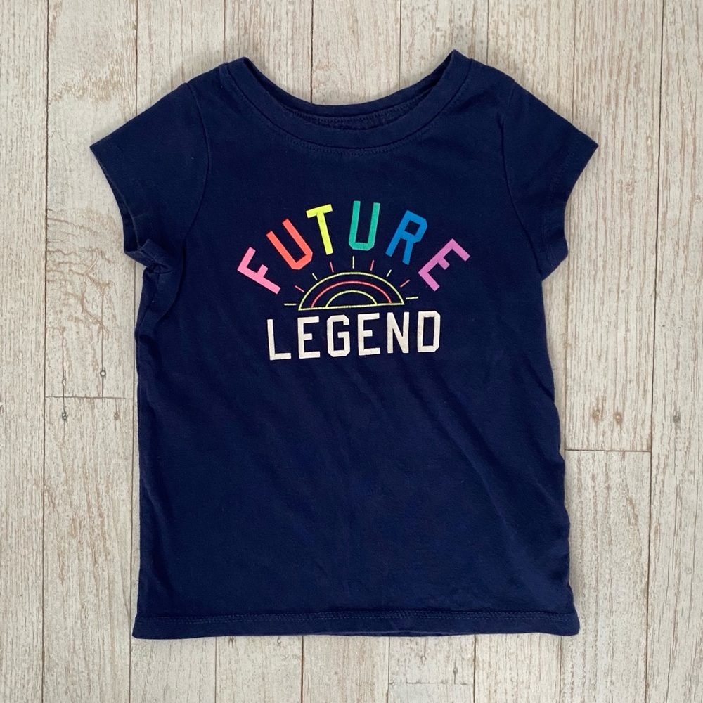 🌈 FUTURE LEGEND Navy Rainbow Graphic T-Shirt 🌈
